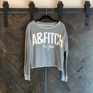 Abercrombie & Fitch gray fleece